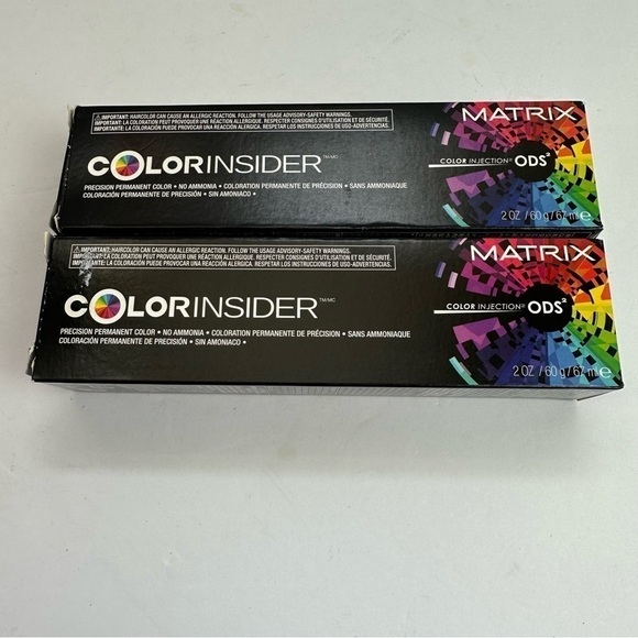 Matrix Color Insider 5R Permanent Hair Color 2oz Medium Brown Red TWO tubes NEW - Picture 3 of 7